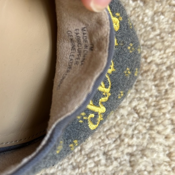 Talbots | Ryan Champagne Cheers Gray Flats Loafers - Picture 6 of 6